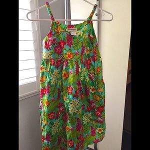 Girl Hawaiian Jumper Dress
